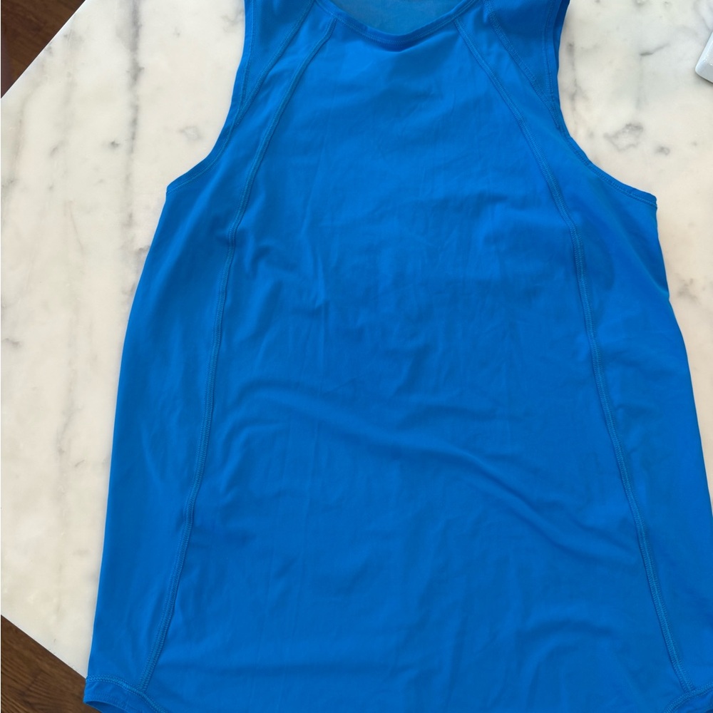 lululemon athletica Blue Sculpt Tank